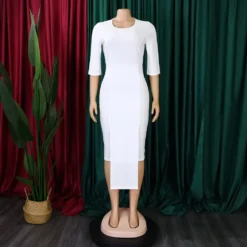 Ladies Fashion Chic Tonol Office Bodycon African Dress