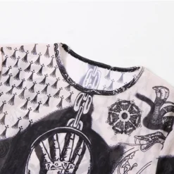 Autumn Women 's Sexy Digital Print Mesh High Waist Slim Long Dress -Deals Toggenix Store 793347e1ec849a58