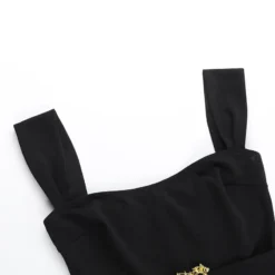 Summer Sexy Fashion Style Chic Metallic Accessories Strap Bodycon Dress -Deals Toggenix Store 79a96ce5af085e52