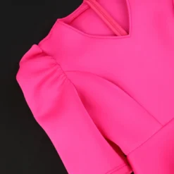 Fake Two Piece Style Cocktail Party Ruffled High Waist Bodycon Dress -Deals Toggenix Store 7a100abbaff49a32