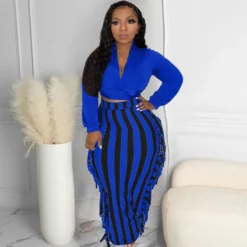 Women Casual Solid Top And Tassel Pants Two-piece Set -Deals Toggenix Store 7a6a86ab8faaaddb