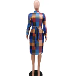 Women's Fashion Sexy Print Dress With Belt -Deals Toggenix Store 7ac25bf9bbdca5d8