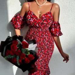 Women Summer Prints Suspender Sexy Dress -Deals Toggenix Store 7c0e8349694324b0