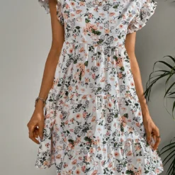 Trendy Sexy Round Neck Dress Cozy Casual Print Dress 15 Trendy Sexy Round Neck Dress Cozy Casual Print Dress -Deals Toggenix Store 7c72c147976b15b6