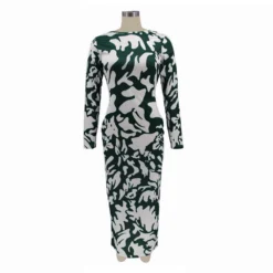 Women Patterned Long Sleeve Printed Sexy Backless Maxi Dress -Deals Toggenix Store 7df715ad36a89a6a