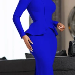 Women Long Sleeve Elegant Bodycon Dress -Deals Toggenix Store 7fd022d3d8b701d9