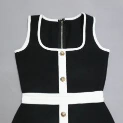 Bandage Dress Fall Fashion Women's Sleeveless Basic Tight Fitting Bodycon Black And White Dress 24 Bandage Dress Fall Fashion Women's Sleeveless Basic Tight Fitting Bodycon Black And White Dress -Deals Toggenix Store 80b8219e2f20a22d