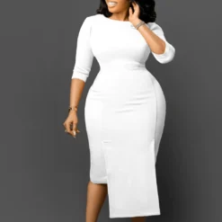 Ladies Fashion Chic Tonol Office Bodycon African Dress -Deals Toggenix Store 862bc030abf906a3