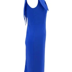 Women's Office Dress Sleeveless Square Neck Back Zipper Slit Dress 34 Women's Office Dress Sleeveless Square Neck Back Zipper Slit Dress -Deals Toggenix Store 8800eff6fd6339b5