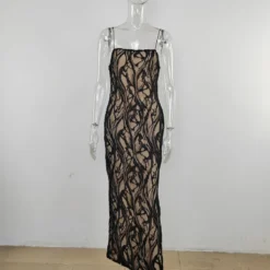 Women Sleeveless Backless Lace Sexy Strap Dress -Deals Toggenix Store 8c58dedce7e0ae6f