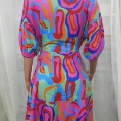 Fall Bat Sleeves V-Neck Hem Irregular Dress -Deals Toggenix Store 8d8677cb7e315e89