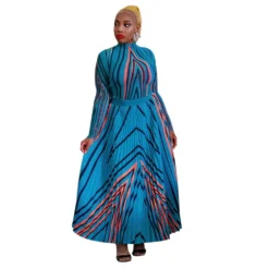 Women Printed Pleated Top And Dress Two-Piece Set -Deals Toggenix Store 8e11e802503a3de3