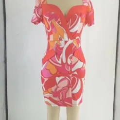 Summer Women's Chic Elegant Fashion Print Bodycon Dress 14 Summer Women's Chic Elegant Fashion Print Bodycon Dress -Deals Toggenix Store 8fdbecd57a22952d