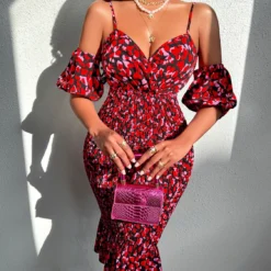 Women Summer Prints Suspender Sexy Dress -Deals Toggenix Store 90f8bf32d44a6b47