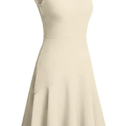 Summer Women's Elegant Sleeveless Career Mid Waist Dress 12 Summer Women's Elegant Sleeveless Career Mid Waist Dress -Deals Toggenix Store 95b22f1d6da8a4a7