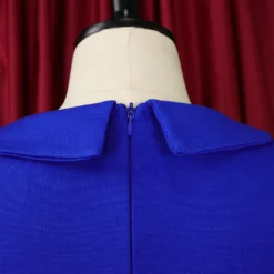 Women'S Fall/Winter Mesh And Pleated Plus Size Ol Chic Career Dress -Deals Toggenix Store 9723f2eb5999f5a1