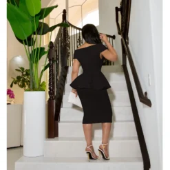 Womens Ol V Neck Sleeveless Bodycon Dress -Deals Toggenix Store 9944fe8b84b5739b