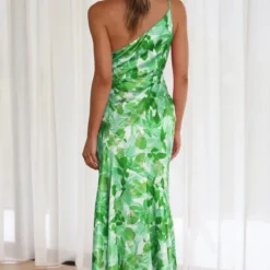 Summer Fashion Chic Slash Shoulder Sling Mermaid Print Dress -Deals Toggenix Store 9a19be3d2d5aec86