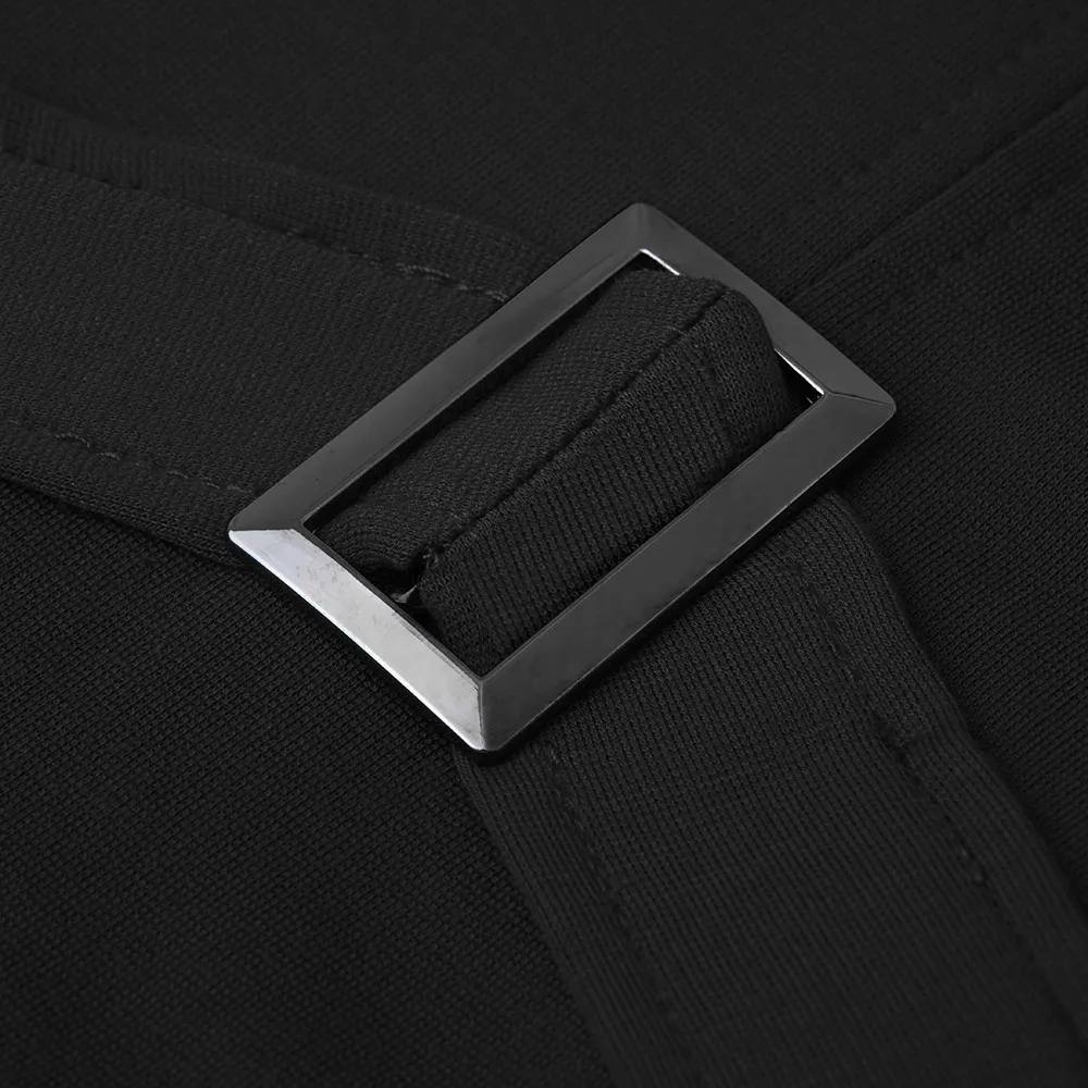 Women Fashion Sexy Chic Elegant Bodycon Professional Slim Waist Patchwork Midi Career Dress 2 Women Fashion Sexy Chic Elegant Bodycon Professional Slim Waist Patchwork Midi Career Dress - Image 2