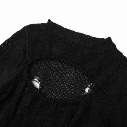 Women Ripped Hollow Long Sleeve Mini Dress -Deals Toggenix Store 9f96762611769d9b