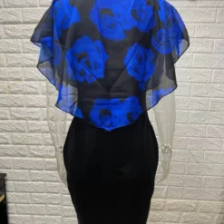 Rose Printed Shawl Women 's Slim Bodycon Plus Size Dress 37 Rose Printed Shawl Women 's Slim Bodycon Plus Size Dress -Deals Toggenix Store a0a6eab2b7f85e65