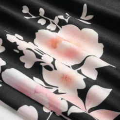 Women V-Neck Short Sleeve Pleated Floral Bodycon Dress -Deals Toggenix Store a0d22e7faff938a2