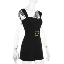 Summer Sexy Fashion Style Chic Metallic Accessories Strap Bodycon Dress -Deals Toggenix Store a2fb652c284fa97e