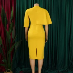 Women Solid Bodycon Professional African Dress -Deals Toggenix Store a3c5513f96d216fd