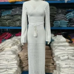 Summer Beach Suit Female Solid Color Sexy Knitting Hollow Beach Crochet Two Piece Skirt Set -Deals Toggenix Store a4869babd199d0cd