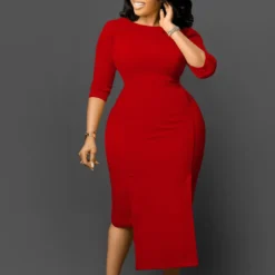 Ladies Fashion Chic Tonol Office Bodycon African Dress -Deals Toggenix Store ac5af1ca9ac086a5