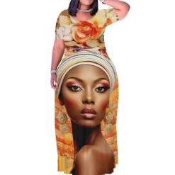 Women Casual Printed Dress -Deals Toggenix Store acef1be153626d56