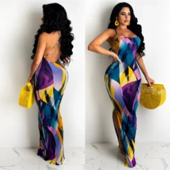 Summer Women Suspender Print Dress 26 Summer Women Suspender Print Dress -Deals Toggenix Store ad79b219034f0c39