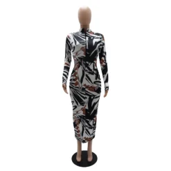 Women Printed Reversible Maxi Dress -Deals Toggenix Store b027eb4489f2f2c3