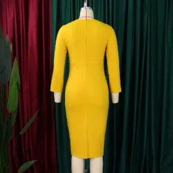 Women's Fall/Winter Chic Elegant Office African Dress -Deals Toggenix Store b1bd3faf20be43a3