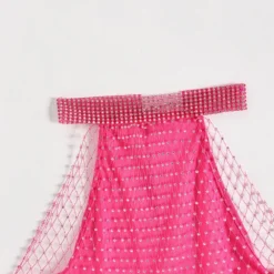 Women's Fishnet See-Through Sexy Halter Neck Vest Plush Skirt 2-Piece Set -Deals Toggenix Store b3d962e44a7efcfb