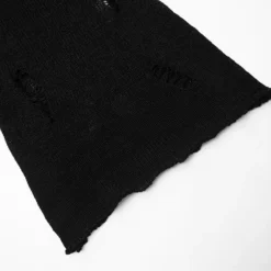 Women Ripped Hollow Long Sleeve Mini Dress -Deals Toggenix Store b6bb206006bf2f54