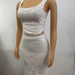 Women Sexy Pleated Top And Lace Skirt Two-piece Set 17 Women Sexy Pleated Top And Lace Skirt Two-piece Set -Deals Toggenix Store b6e74ea9709be93e