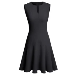 Summer Women's Elegant Sleeveless Career Mid Waist Dress 17 Summer Women's Elegant Sleeveless Career Mid Waist Dress -Deals Toggenix Store b9cee76b22a001e9
