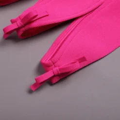 High-End Long Sleeve Cutout Multi-layer Pleated Fashion Sexy Tight Fitting Bodycon Bandage Dress -Deals Toggenix Store baf7cdabe181c523