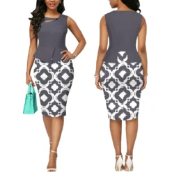 Sexy Fashion Digital Print Sleeveless Women's Dress -Deals Toggenix Store bb6300bab1eb1430