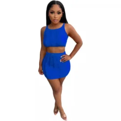 Women Sexy Knitting Hollow Tank Top And Skirt Two-piece Set 24 Women Sexy Knitting Hollow Tank Top And Skirt Two-piece Set -Deals Toggenix Store bbb41a1bd7c8ba12