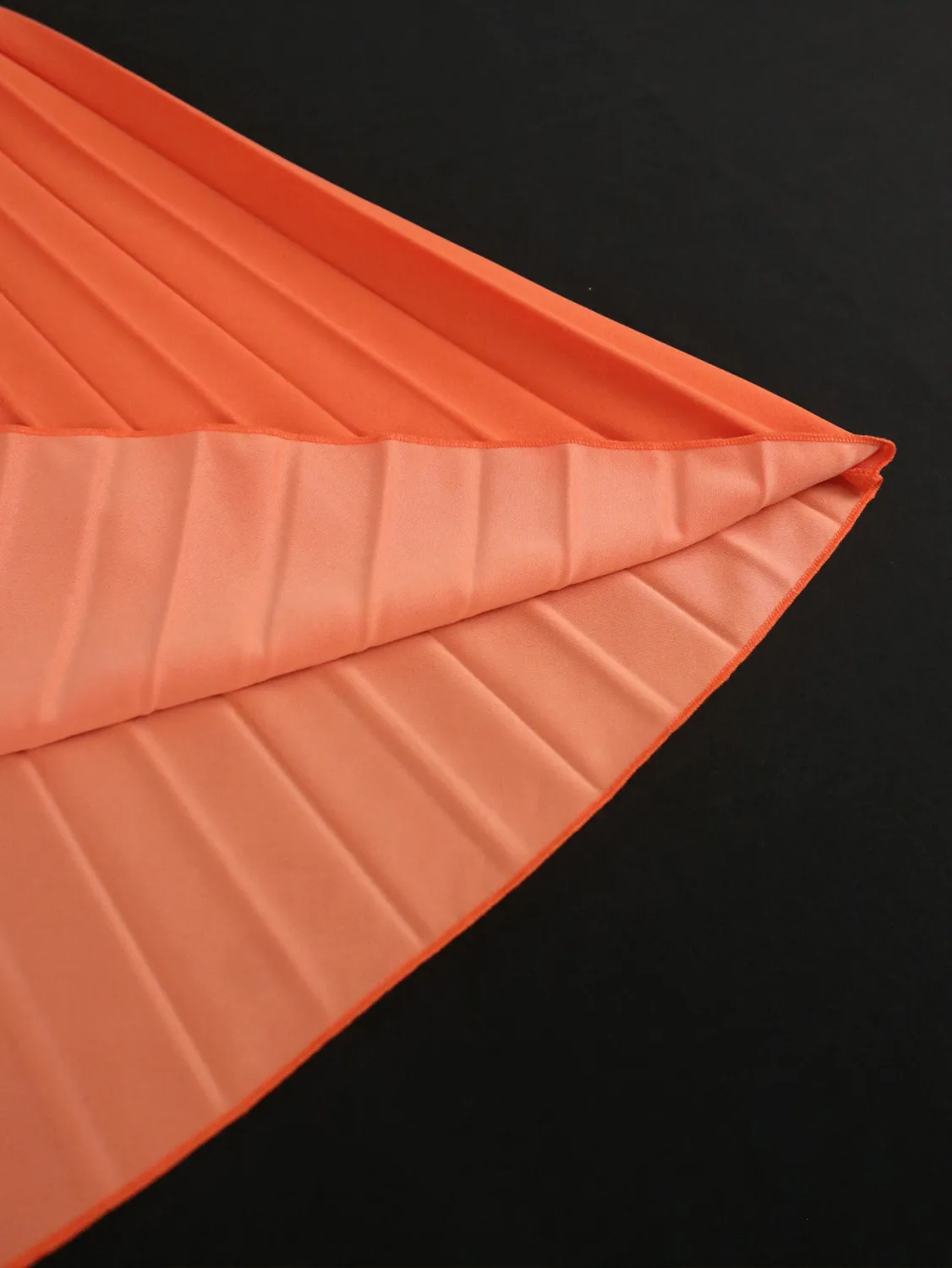 Spring And Autumn Turndown Collar Business Career Dress Shrugged High Waist Light Formal Pleated Dress 16 Spring And Autumn Turndown Collar Business Career Dress Shrugged High Waist Light Formal Pleated Dress - Image 16