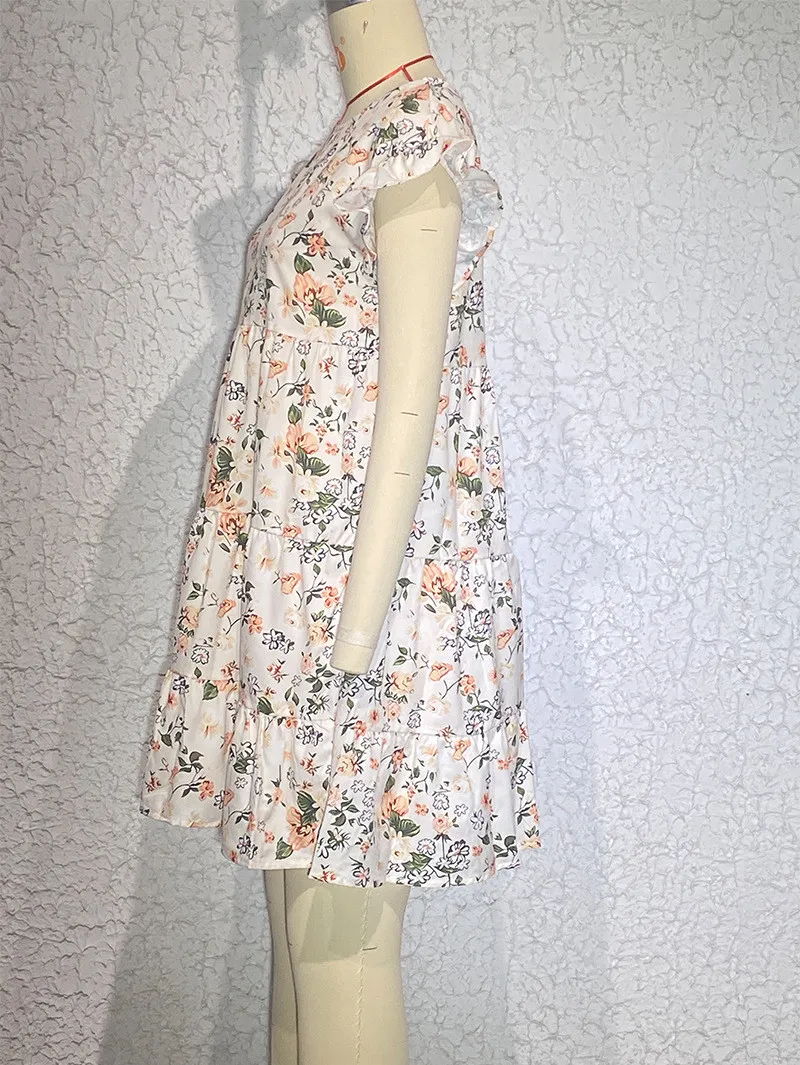 Trendy Sexy Round Neck Dress Cozy Casual Print Dress 6 Trendy Sexy Round Neck Dress Cozy Casual Print Dress - Image 6