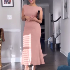 Women's Spring And Autumn Fashion Sexy Hollow Low Back Slim Bodycon Dress 24 Women's Spring And Autumn Fashion Sexy Hollow Low Back Slim Bodycon Dress -Deals Toggenix Store c16e2ecb3be88244