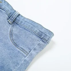 Summer Women Denim Strapless Slim Waist Slim Fit Sexy Bodycon Dress -Deals Toggenix Store c1adcbecea0cbd55