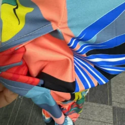 Women Sexy Printed Ruffle Lace-Up Top And Skirt Two-piece Set -Deals Toggenix Store c31161322ae87b0e