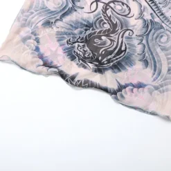 Autumn Women's Sexy Long-Sleeved Mesh Printed High-Waist Slim Fit Short Dress -Deals Toggenix Store c4b75782d8f7b136