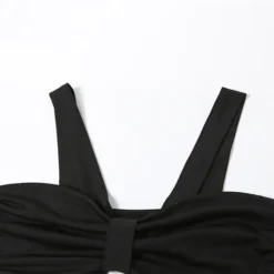 Spring Solid Color Sexy Hollow Hollow Strapless Low Back High Waist Slim Slit Long Dress -Deals Toggenix Store c5b07dbfc5e748e5