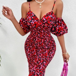 Women Summer Prints Suspender Sexy Dress -Deals Toggenix Store c7d17c0091303f5e