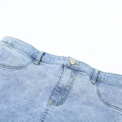 Summer Women Denim Strapless Slim Waist Slim Fit Sexy Bodycon Dress -Deals Toggenix Store cbc02a9f5df868be